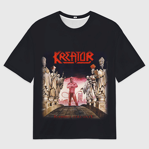 Мужская футболка оверсайз Kreator 16 / 3D-принт – фото 1
