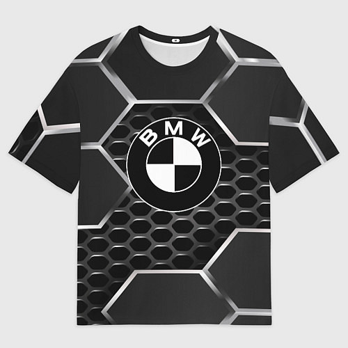 Мужская футболка оверсайз BMW / 3D-принт – фото 1