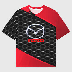Футболка оверсайз мужская MAZDA, цвет: 3D-принт