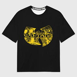 Футболка оверсайз мужская Wu-Tang Clan, цвет: 3D-принт