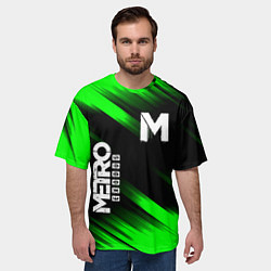 Футболка оверсайз мужская METRO EXODUS, цвет: 3D-принт — фото 2
