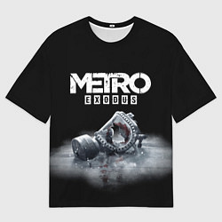 Футболка оверсайз мужская METRO EXODUS, цвет: 3D-принт