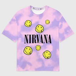 Мужская футболка оверсайз NIRVANA