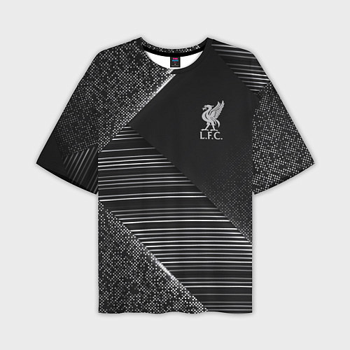 Мужская футболка оверсайз Liverpool F C / 3D-принт – фото 1