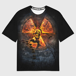 Футболка оверсайз мужская VULKAN, цвет: 3D-принт
