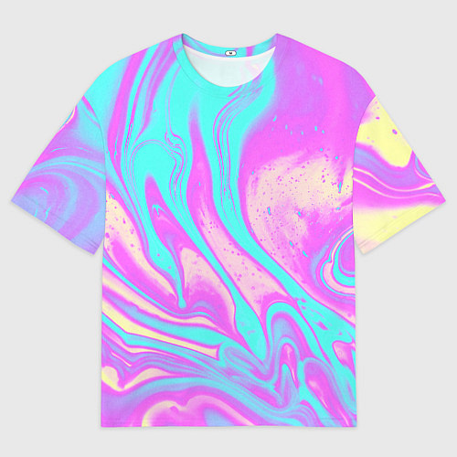 Мужская футболка оверсайз DIGITAL ART / 3D-принт – фото 1