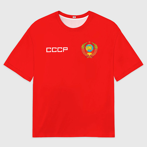 Мужская футболка оверсайз СССР / 3D-принт – фото 1