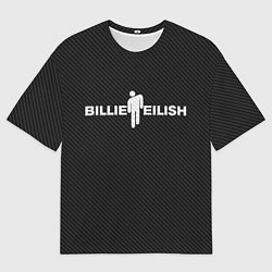 Мужская футболка оверсайз BILLIE EILISH CARBON
