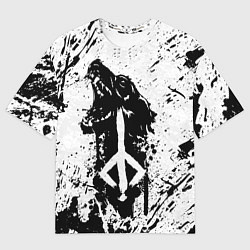 Футболка оверсайз мужская BLOODBORNE, цвет: 3D-принт