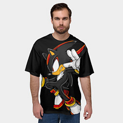 Футболка оверсайз мужская SHADOW, цвет: 3D-принт — фото 2