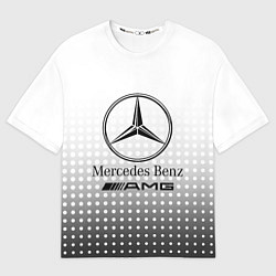 Мужская футболка оверсайз Mercedes-Benz