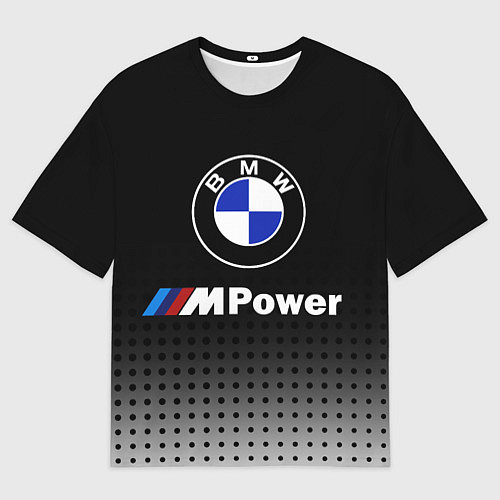 Мужская футболка оверсайз BMW / 3D-принт – фото 1