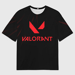 Футболка оверсайз мужская VALORANT, цвет: 3D-принт