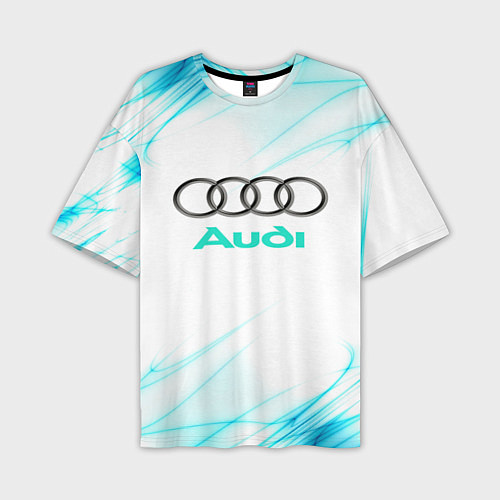 Мужская футболка оверсайз Audi / 3D-принт – фото 1