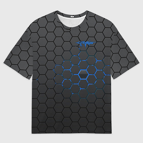 Мужская футболка оверсайз Crysis / 3D-принт – фото 1