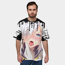 Футболка оверсайз мужская AHEGAO, цвет: 3D-принт — фото 2
