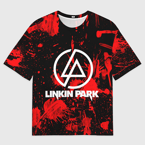 Мужская футболка оверсайз Linkin Park / 3D-принт – фото 1