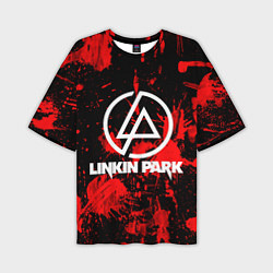 Футболка оверсайз мужская Linkin Park, цвет: 3D-принт