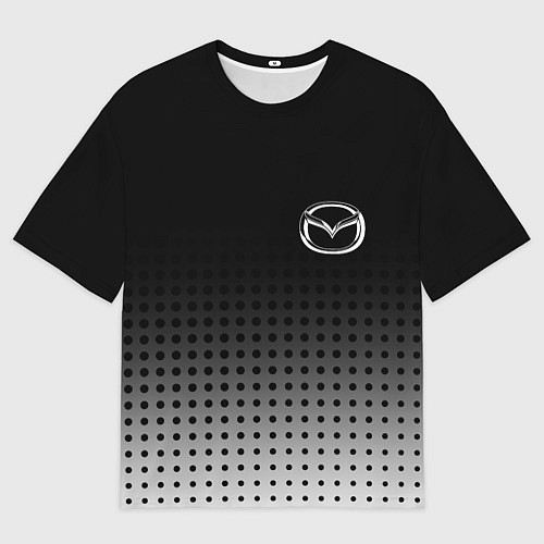 Мужская футболка оверсайз Mazda / 3D-принт – фото 1