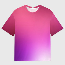 Мужская футболка оверсайз Нежный цвет