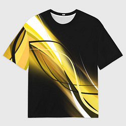 Футболка оверсайз мужская GEOMETRY STRIPES, цвет: 3D-принт