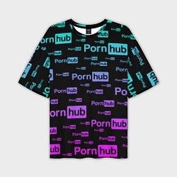 Мужская футболка оверсайз PornHub