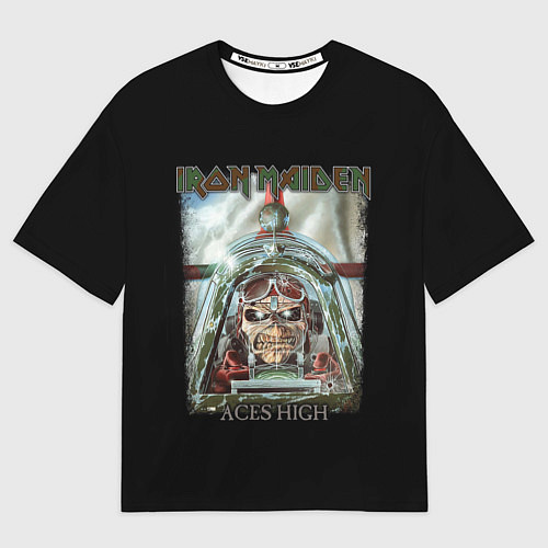 Мужская футболка оверсайз Iron Maiden / 3D-принт – фото 1