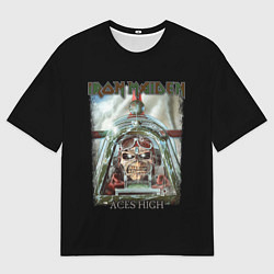 Футболка оверсайз мужская Iron Maiden, цвет: 3D-принт