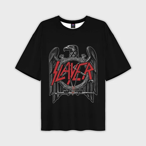 Мужская футболка оверсайз Slayer / 3D-принт – фото 1