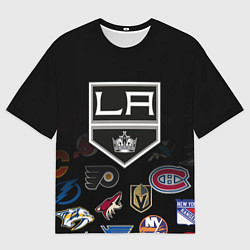 Мужская футболка оверсайз NHL Los Angeles Kings