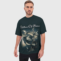 Футболка оверсайз мужская Children of Bodom 4, цвет: 3D-принт — фото 2