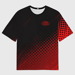 Футболка оверсайз мужская JAWA, цвет: 3D-принт