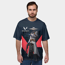 Футболка оверсайз мужская CYPHER VALORANT, цвет: 3D-принт — фото 2