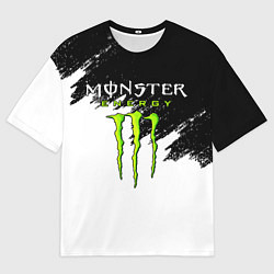 Футболка оверсайз мужская MONSTER ENERGY, цвет: 3D-принт