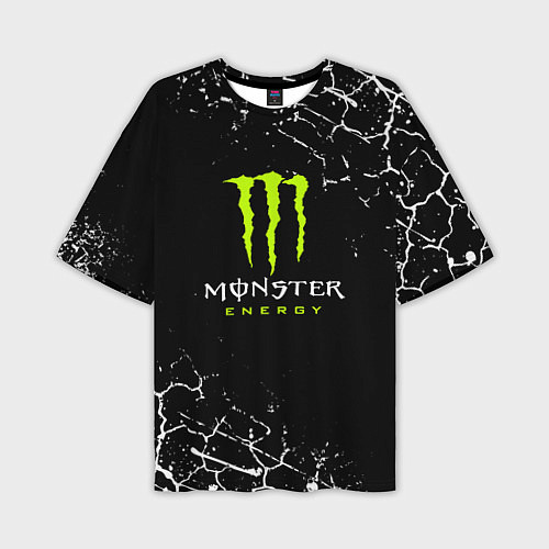 Мужская футболка оверсайз MONSTER ENERGY / 3D-принт – фото 1