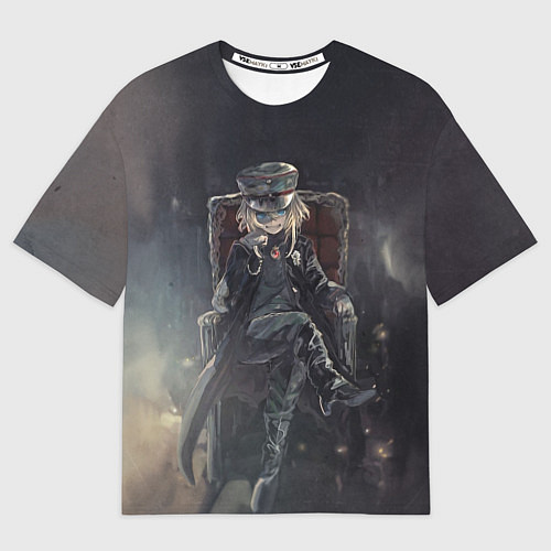 Мужская футболка оверсайз Devil of the Rhine / 3D-принт – фото 1