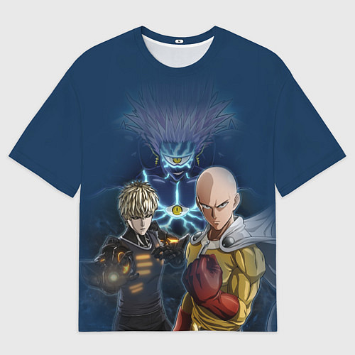 Мужская футболка оверсайз One Punch Man / 3D-принт – фото 1