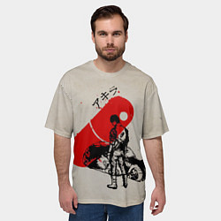 Футболка оверсайз мужская Ink, цвет: 3D-принт — фото 2