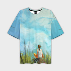 Мужская футболка оверсайз Cloud ART