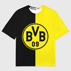 Футболка оверсайз мужская BORUSSIA, цвет: 3D-принт