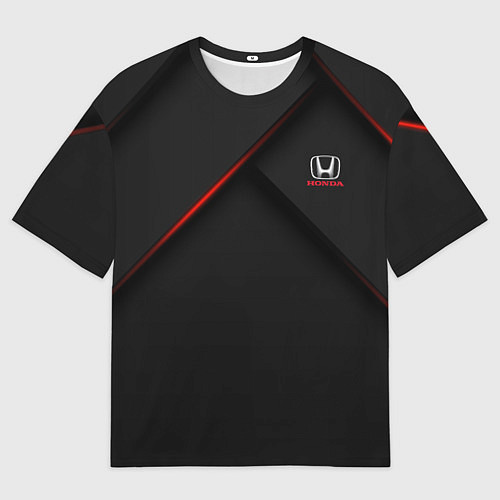 Мужская футболка оверсайз HONDA Z / 3D-принт – фото 1