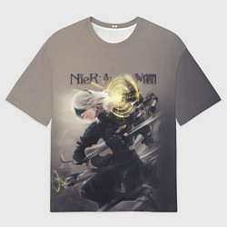 Мужская футболка оверсайз Nier Automata