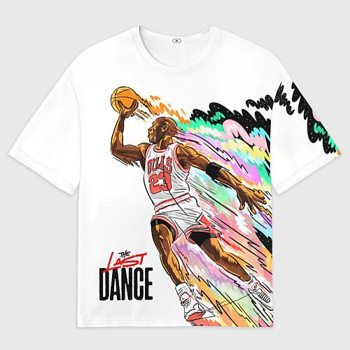 Мужская футболка оверсайз ПОСЛЕДНИЙ ТАНЕЦ / 3D-принт – фото 1