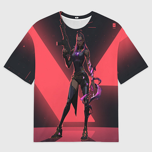 Мужская футболка оверсайз Lover of Reyna / 3D-принт – фото 1