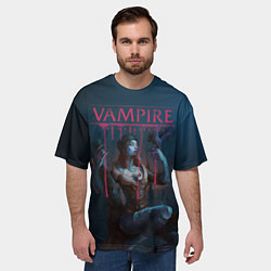Футболка оверсайз мужская Vampire: The Masquerade, цвет: 3D-принт — фото 2