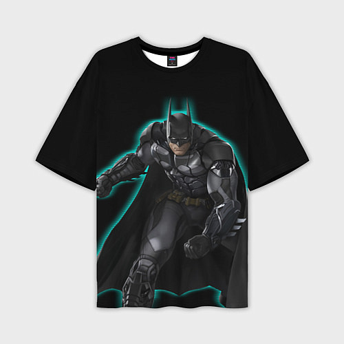 Мужская футболка оверсайз Batman: Arkham Knight / 3D-принт – фото 1