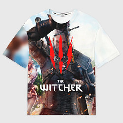 Футболка оверсайз мужская The Witcher, цвет: 3D-принт