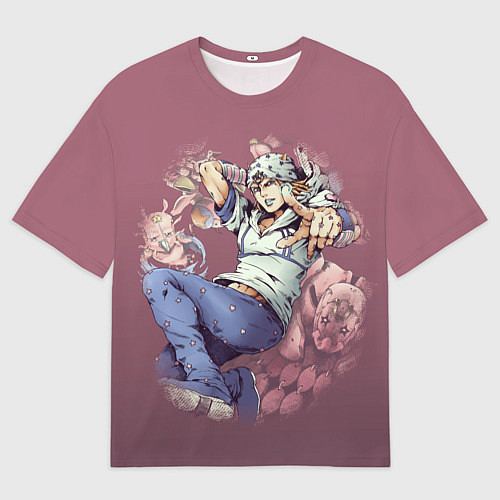 Мужская футболка оверсайз JoJo / 3D-принт – фото 1