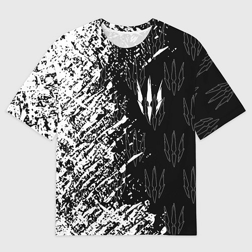 Мужская футболка оверсайз The Witcher / 3D-принт – фото 1