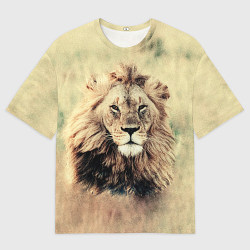 Мужская футболка оверсайз Lion King / 3D-принт – фото 1